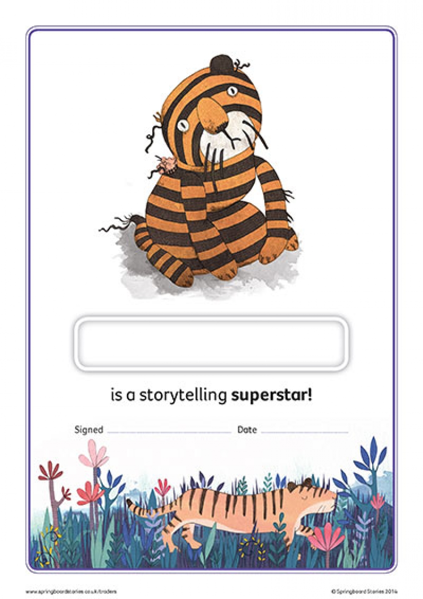 Traders storytelling certificate – EY and KS1
