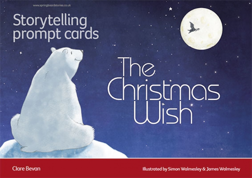 The Christmas Wish prompt cards primary resource
