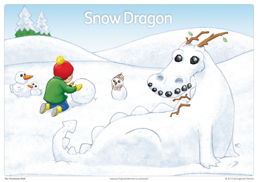 The Chritsmas Wish storytelling prompt cards