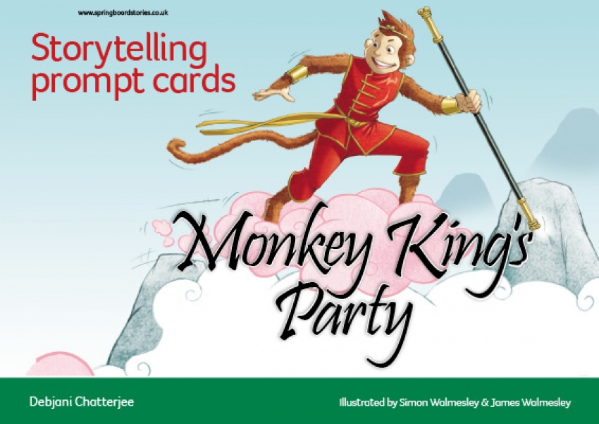 Monkey King&#039;s Party storytelling prompt cards