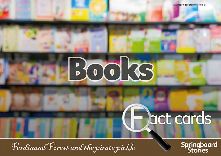 Books fact cards &ndash; authors JK Rowling, Roald Dahl, Dr Seuss, Beatrix Potter