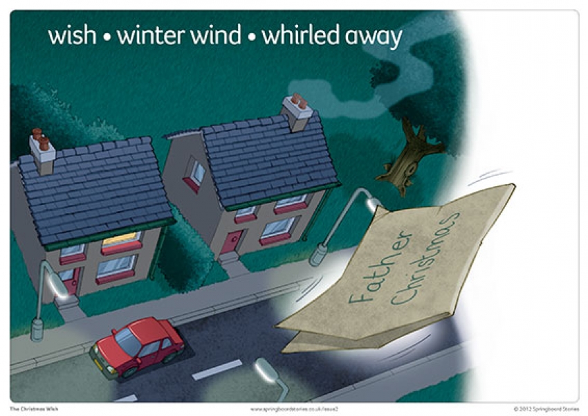 The Christmas Wish storytelling prompts &ndash; phrases