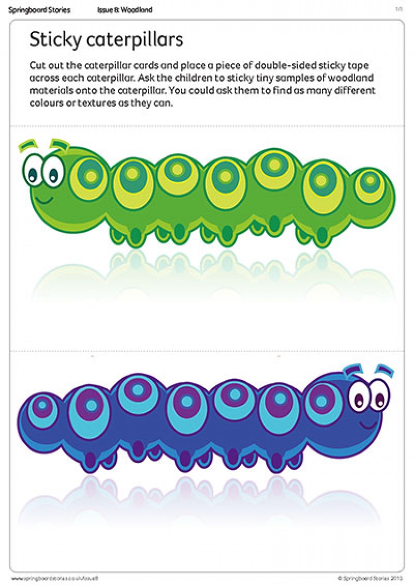Sticky caterpillar
