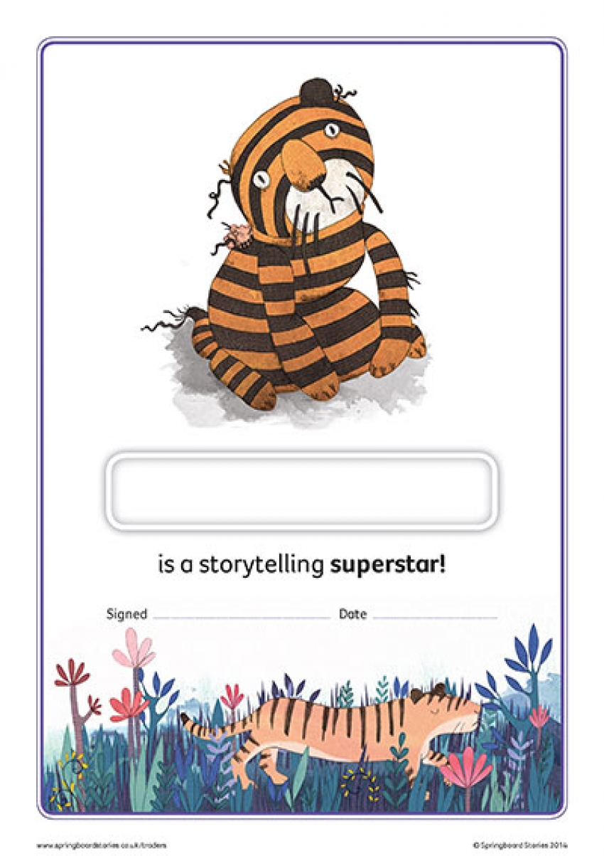 Key Stage 1 storytelling certificate