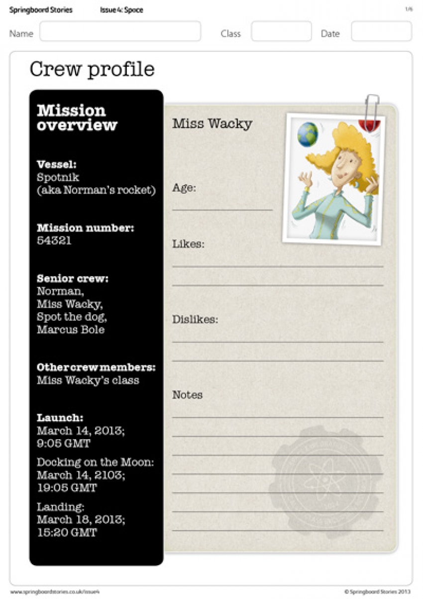 Crew profile primary resource