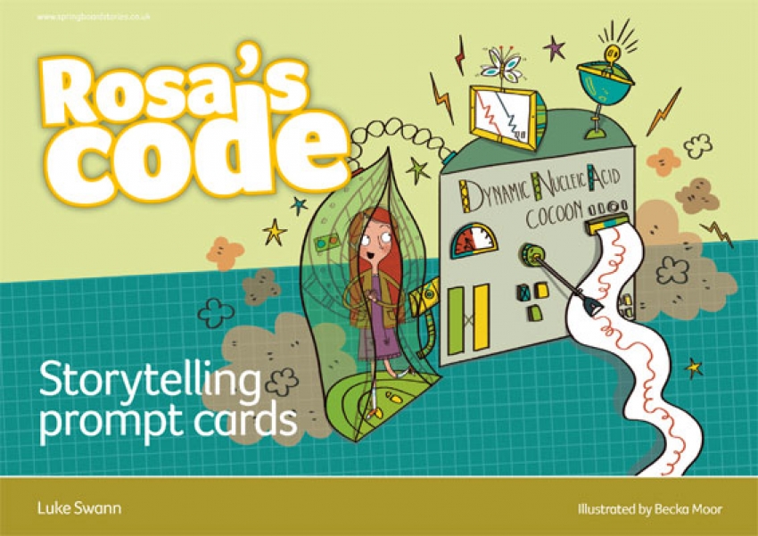 Rosa&#039;s code storytelling prompt cards for whiteboard or ipad