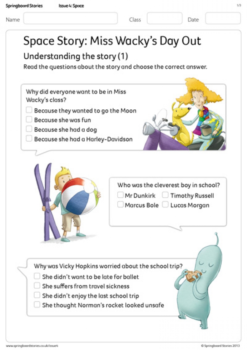 Understanding the story