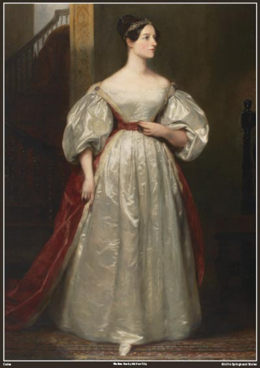 Ada Lovelace portrait primary resource teacher's notes