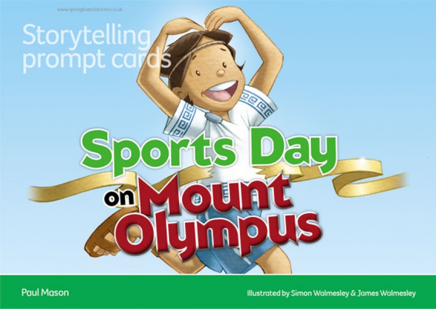 Sports Day on Mount Olympus storytelling prompt cards