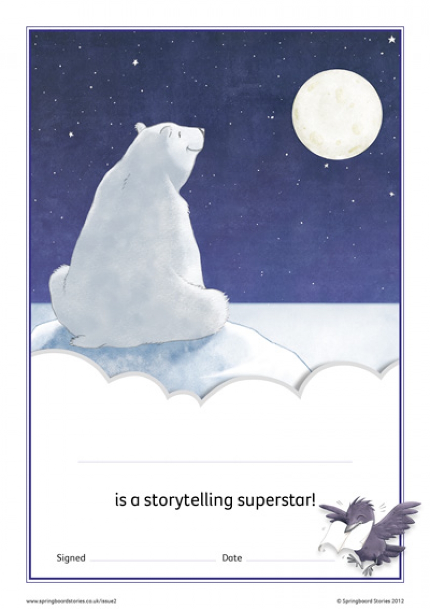 Snow storytelling certificate – EY and KS1