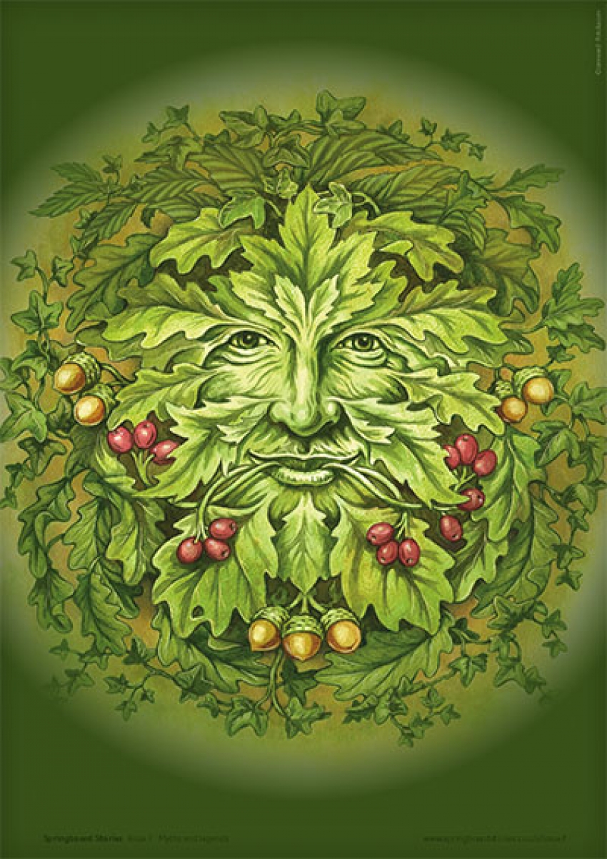 Green man image