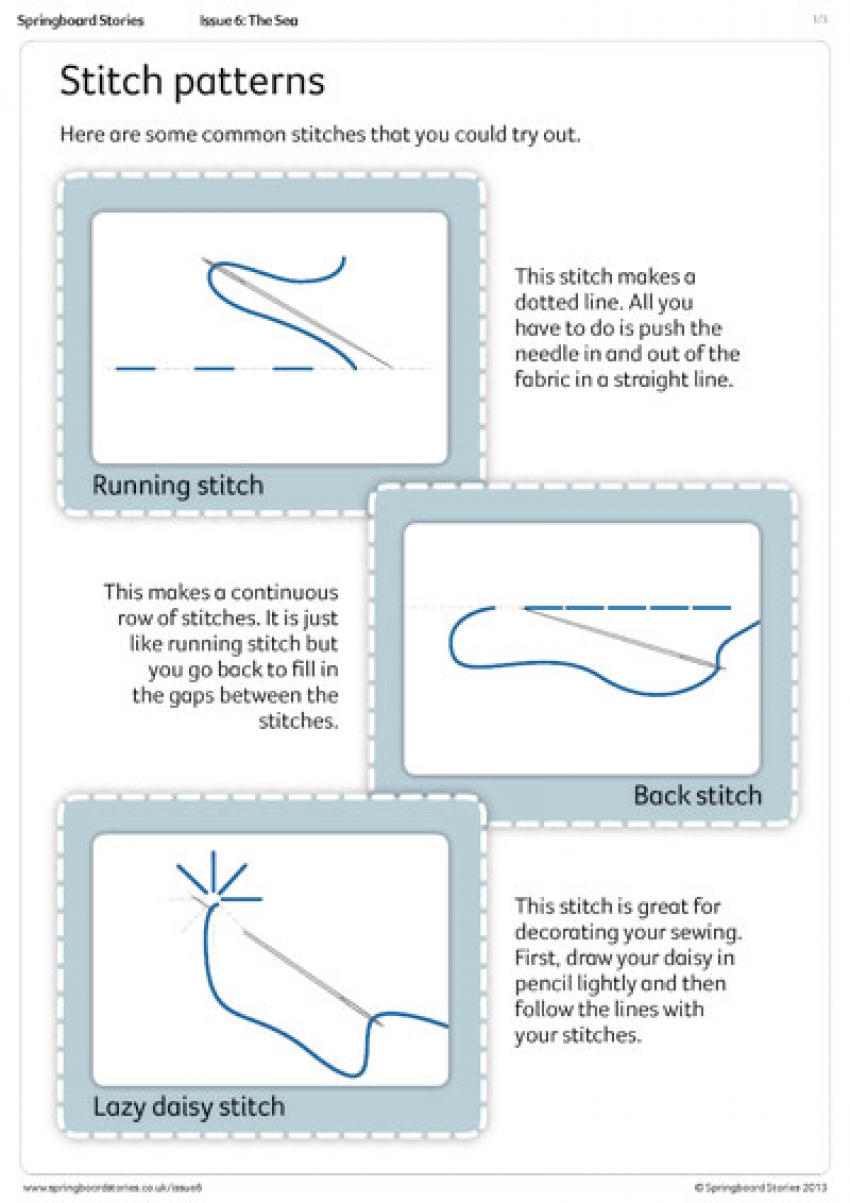 Stitch patterns
