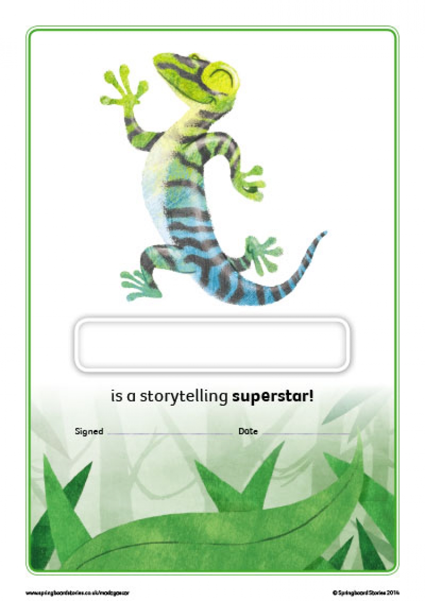 Madagascar storytelling certificate &ndash; EY and KS1